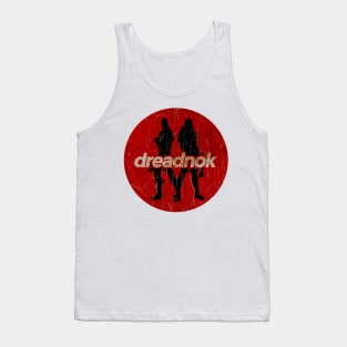 dreadnok - simple red circle vintage Tank Top